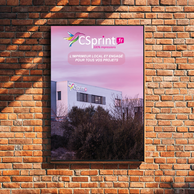 Affiche 250 gr Couché Brillant