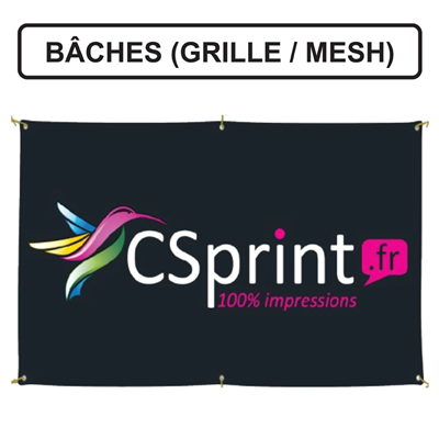 Bâche Grille/Mesh