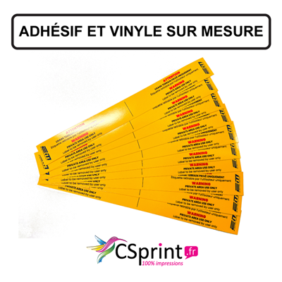 Vinyle Pose Facile (Courte durée)