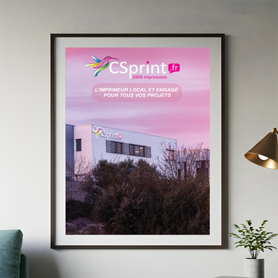 Affiche 135 gr Couché Brillant